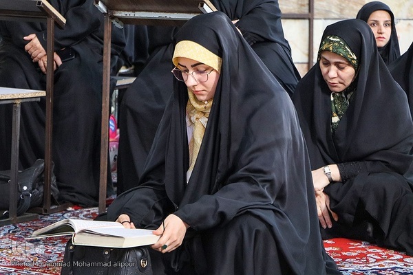 محفل انس با قرآن در مسجد رضوان اهواز