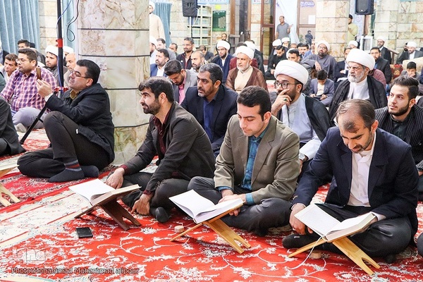 محفل انس با قرآن در مسجد رضوان اهواز