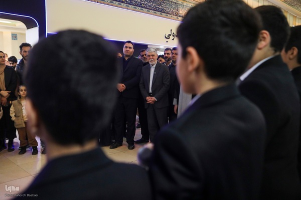بازدید وزیر فرهنگ و ارشاد از نمایشگاه قرآن