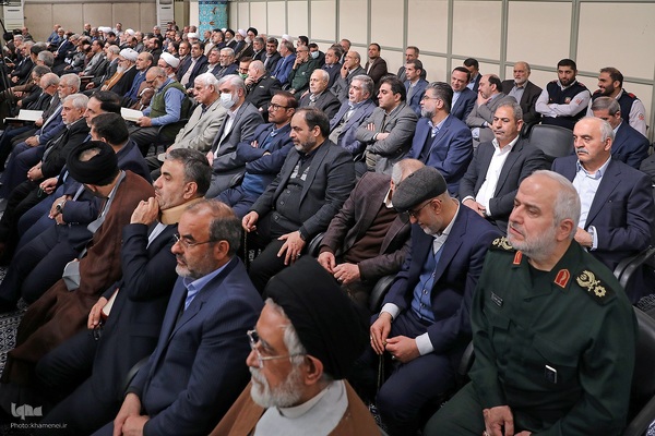 دیدار رهبر معظم انقلاب با کارگزاران نظام