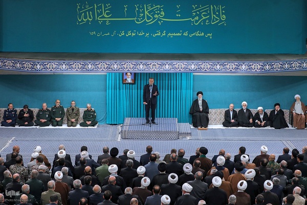 دیدار رهبر معظم انقلاب با کارگزاران نظام