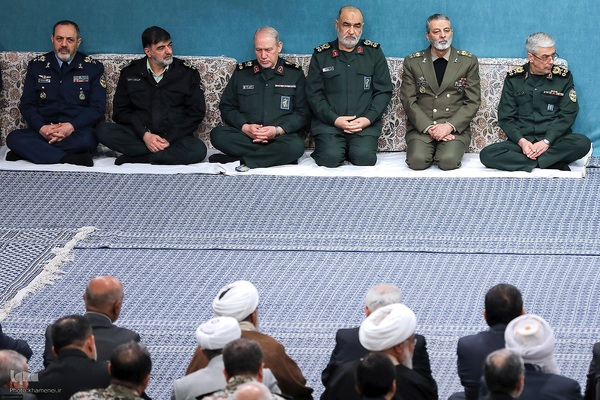 دیدار رهبر معظم انقلاب با کارگزاران نظام