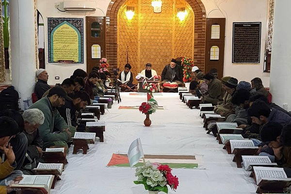 محفل انس با قرآن کریم در کشمیر هند