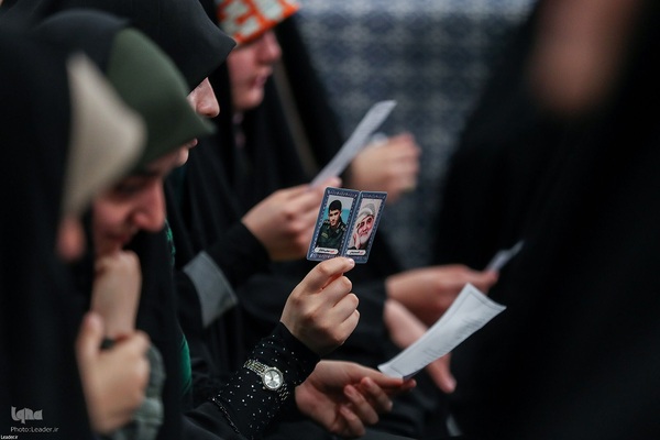 دیدار هزاران نفر از دانشجویان سراسر کشور با رهبر معظم انقلاب