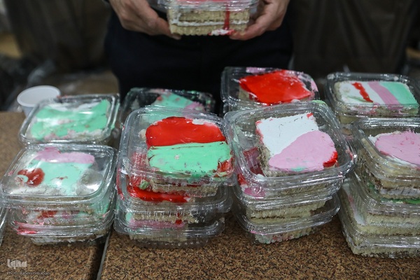 توزیع افطاری در شب میلاد امام حسن مجتبی(ع)