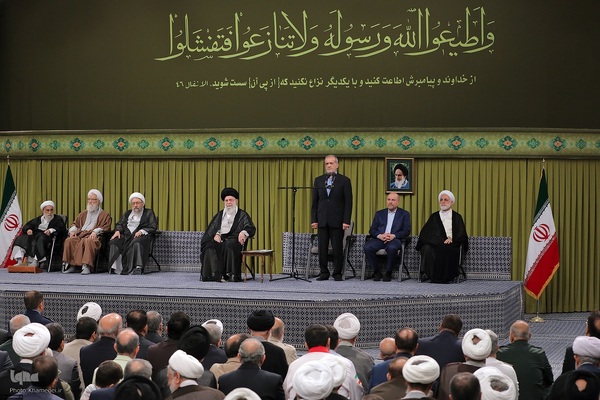 دیدار میهمانان کنفرانس وحدت با رهبر معظم انقلاب