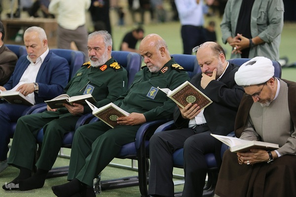 مراسم بزرگداشت شهید اسماعیل هنیه از سوی جامعه قرآنی
