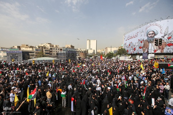 تشییع پیکر شهید اسماعیل هنیه در تهران 