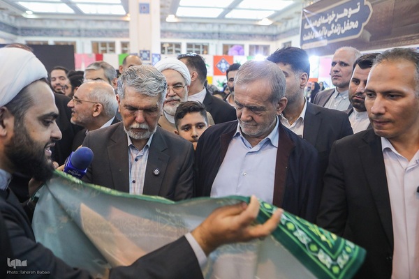 بازدید رئیس جمهور لز نمایشگاه قرآن کریم