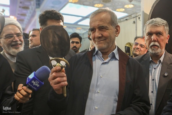 بازدید رئیس جمهور لز نمایشگاه قرآن کریم