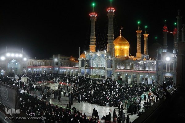 احیای شب ۱۹ رمضان در حرم حضرت معصومه(س)