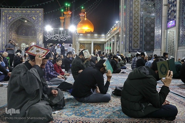 احیای شب ۱۹ رمضان در حرم حضرت معصومه(س)