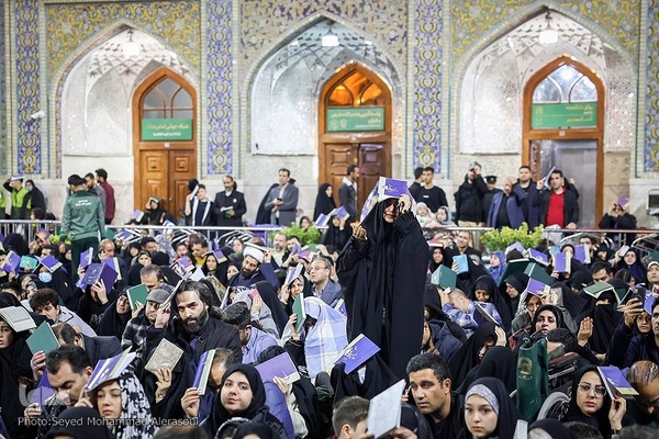 احیای شب نوزدهم ماه رمضان در حرم رضوی