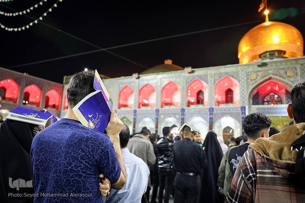احیای شب نوزدهم ماه رمضان در حرم رضوی