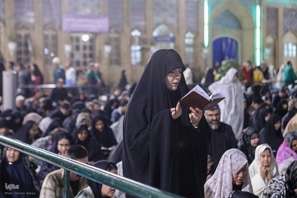 احیای بیست و سوم رمضان در آستان مقدس حضرت عبدالعظيم الحسني(ع)