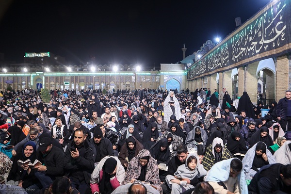 احیای بیست و سوم رمضان در آستان مقدس حضرت عبدالعظيم الحسني(ع)