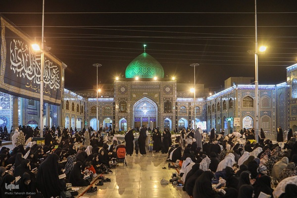 احیای بیست و سوم رمضان در آستان مقدس حضرت عبدالعظيم الحسني(ع)