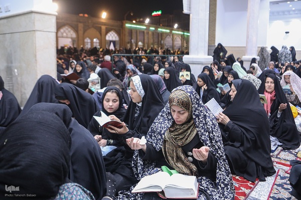 احیای بیست و سوم رمضان در آستان مقدس حضرت عبدالعظيم الحسني(ع)