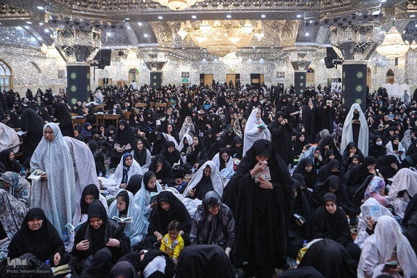 احیای بیست و سوم رمضان در آستان مقدس حضرت عبدالعظيم الحسني(ع)