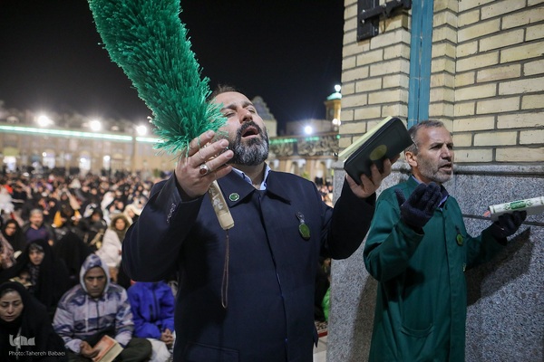 احیای بیست و سوم رمضان در آستان مقدس حضرت عبدالعظيم الحسني(ع)