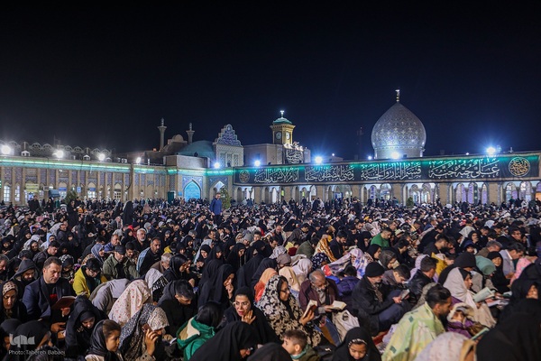 احیای شب بیست و سوم ماه رمضان در تهران