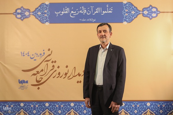 کریم دولتی، مدرس و فعال قرآنی در دهمین دیدار نوروزی جامعه قرآنی (چهره های قرآنی)