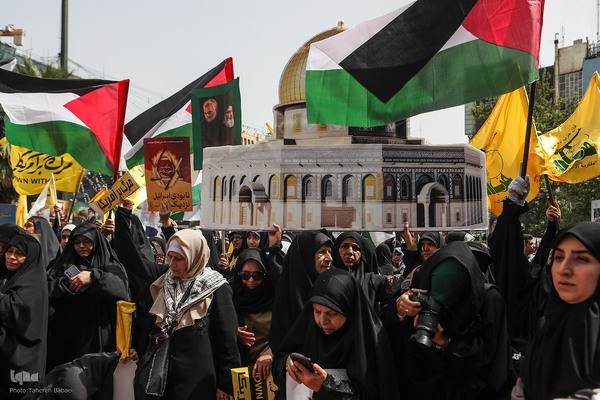 اجتماع ضد صهیونیستی پایتخت‌نشینان در حمایت از مردم مظلوم غزه