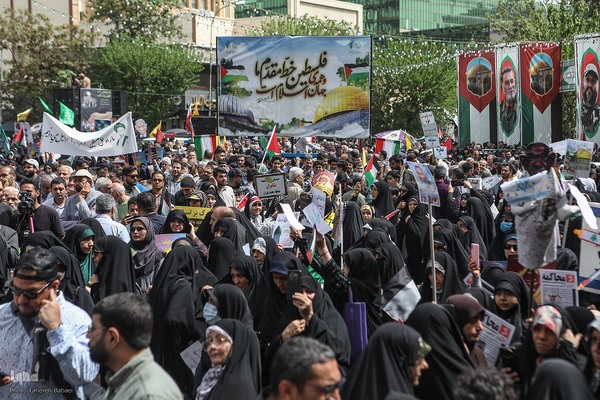 اجتماع ضد صهیونیستی پایتخت‌نشینان در حمایت از مردم مظلوم غزه