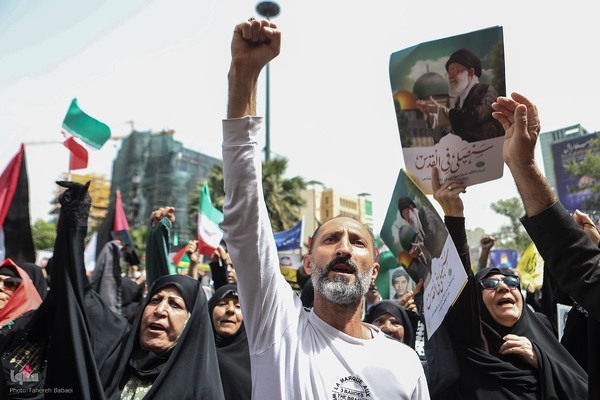 اجتماع ضد صهیونیستی پایتخت‌نشینان در حمایت از مردم مظلوم غزه