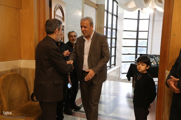 مراسم ختم مادر همسر علی منتظری رئیس جهاددانشگاهی