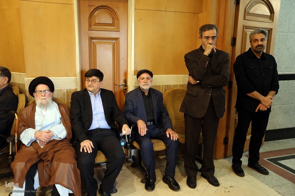 مراسم ختم مادر همسر علی منتظری رئیس جهاددانشگاهی