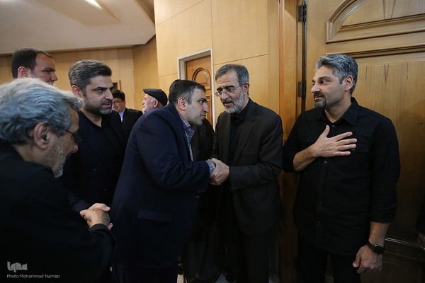 مراسم ختم مادر همسر علی منتظری رئیس جهاددانشگاهی