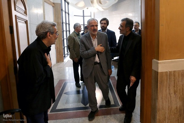 مراسم ختم مادر همسر علی منتظری رئیس جهاددانشگاهی