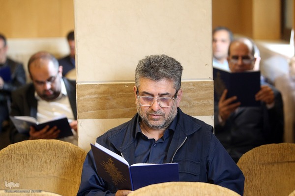 مراسم ختم مادر همسر علی منتظری رئیس جهاددانشگاهی