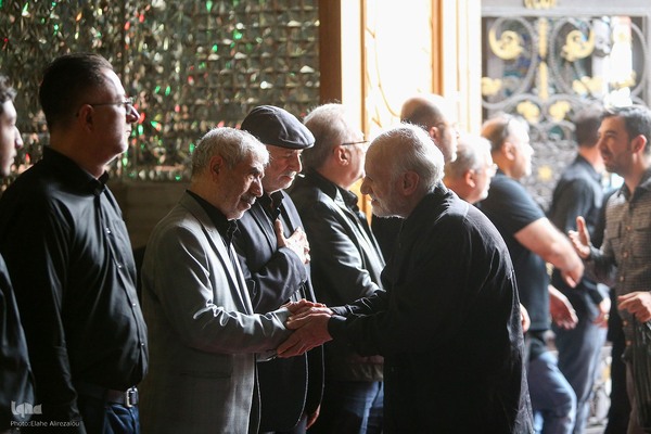 مراسم تشییع پیکر خادم‌القرآن عبدالرسول عبایی