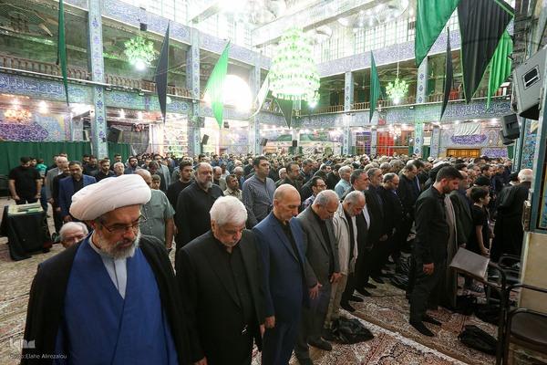 مراسم تشییع پیکر خادم‌القرآن عبدالرسول عبایی