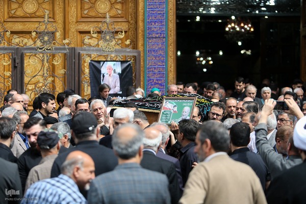 مراسم تشییع پیکر خادم‌القرآن عبدالرسول عبایی