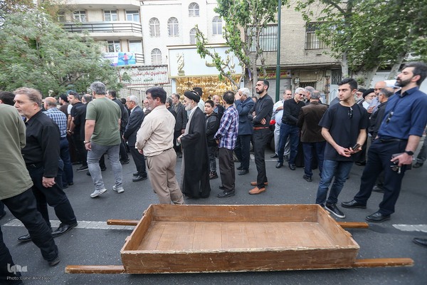 مراسم تشییع پیکر خادم‌القرآن عبدالرسول عبایی