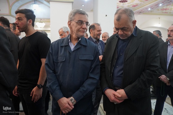 مراسم خاک سپاری خادم‌القرآن عبدالرسول عبایی