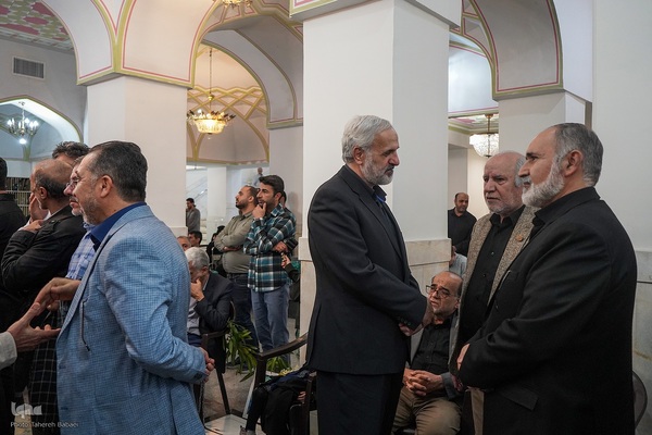 مراسم خاک سپاری خادم‌القرآن عبدالرسول عبایی