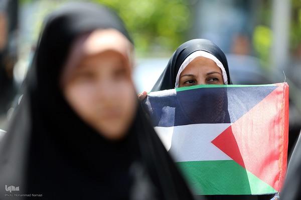 تجمع دانشگاهیان در حمایت از مردم مظلوم غزه