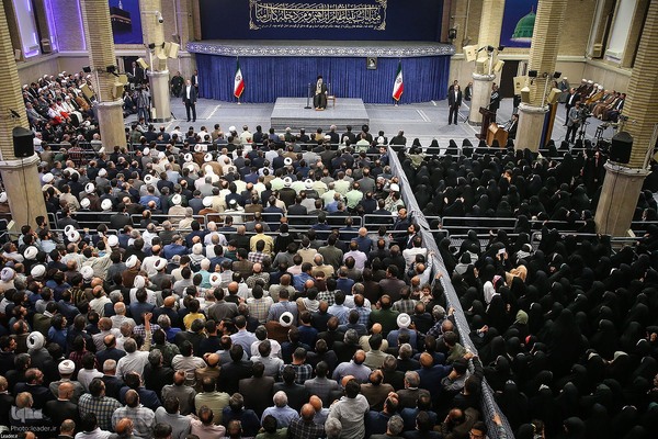 دیدار کارگزاران حج با رهبر معظم انقلاب