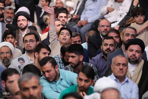 دیدار کارگزاران حج با رهبر معظم انقلاب