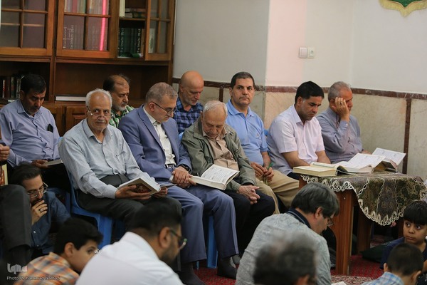 جشن ختم قرآن جلسه حسین اخوان‌اقدم