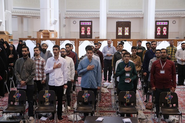 آیین افتتاحیه دومین دوره مسابقات قرآن طلاب و روحانیان کشور در شاهچراغ(ع)