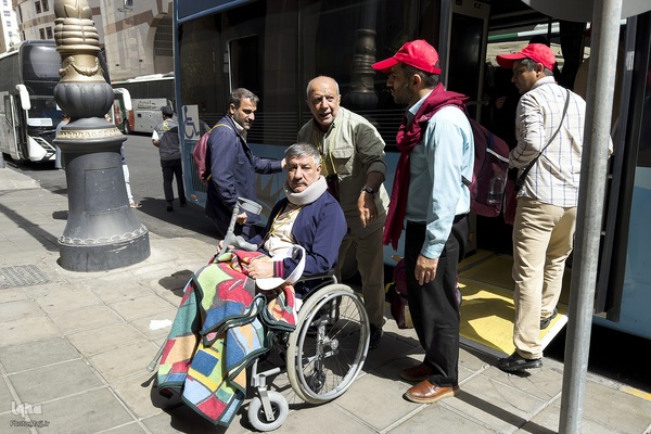 ورود کاروان جانبازان به مدینه النبی
