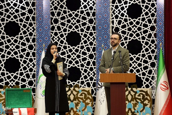 آئین اختتامیه بخش آوایی خواهران بیست و نهمین جشنواره قرآن وعترت وزارت بهداشت در زنجان