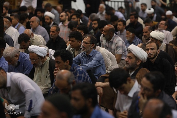 عزاداری شب شهادت امام جواد(ع) در حرم حضرت معصومه(س)