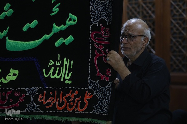 عزاداری شب شهادت امام جواد(ع) در حرم حضرت معصومه(س)