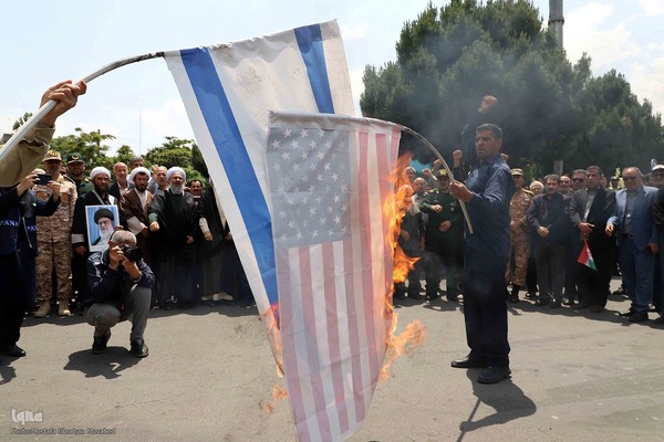 راهپیمایی مردم تبریز علیه تهاجم رژیم صهیونیستی